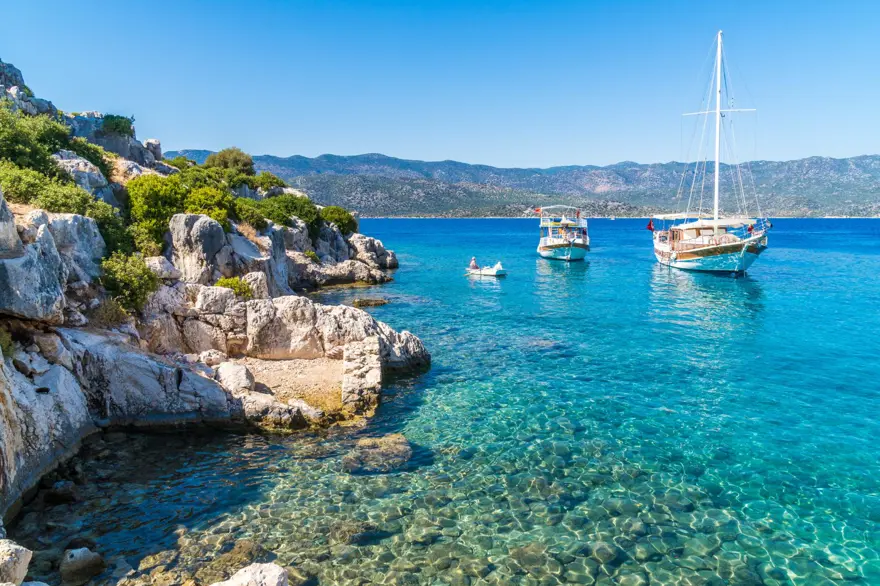 Kekova tarihinin en sessiz dönemini yaşıyor 9