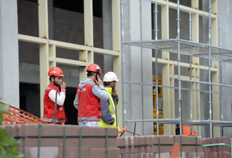 YHT Garaj inşaatında kaza 14