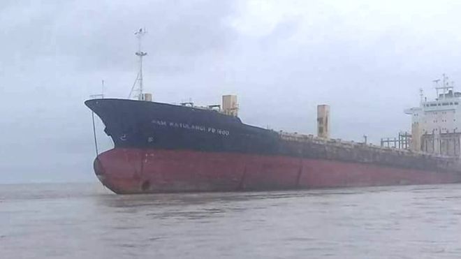 Myanmar karaya oturan "hayalet geminin" sırrı çözüldü