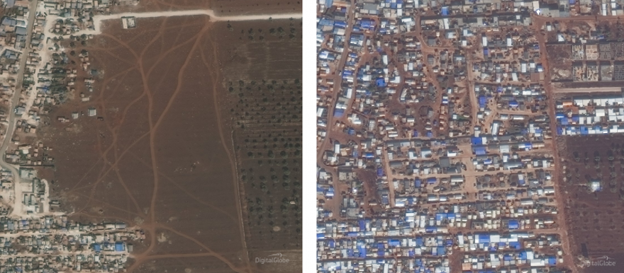 İdlib'deki yıkım hiç böyle görüntülenmemişti 1