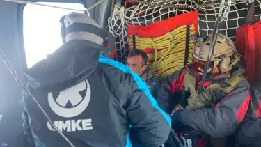 15 gündür haber alınamıyordu, helikopterle ulaşıldı