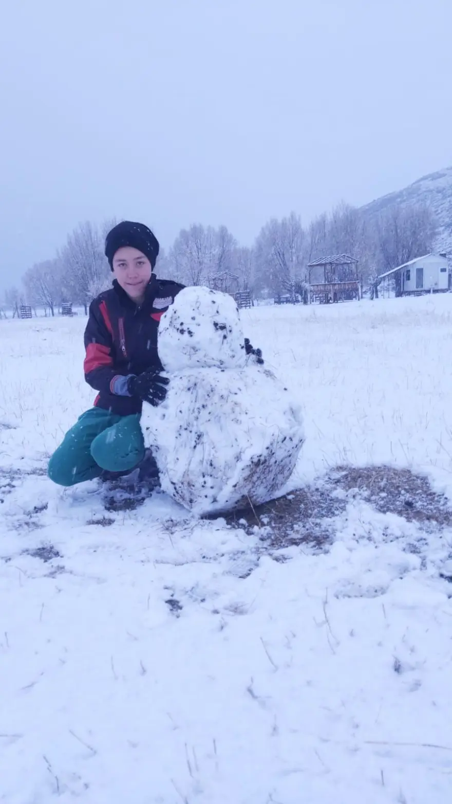 Antalya Kaş'a yılın ilk karı 4