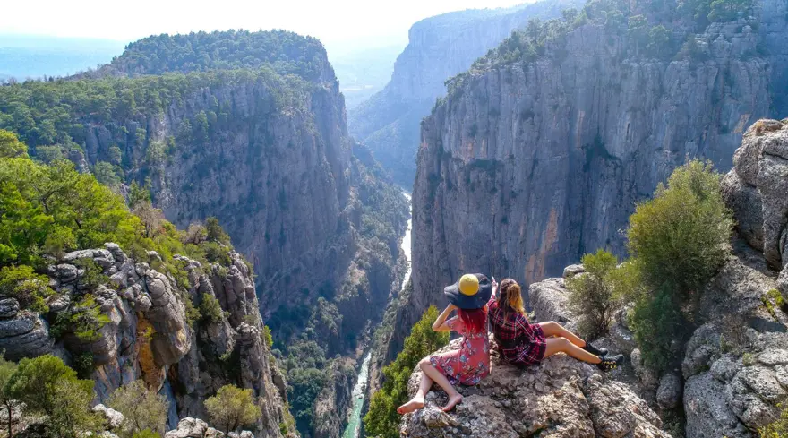 tazı kanyonu, köprülü kanyon milli parkı tazı kanyonu fotoğraf, antalya 