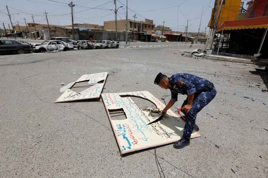 DAEŞ'in en uzun süreyle elinde tuttuğu kentten çarpıcı fotoğraflar 15