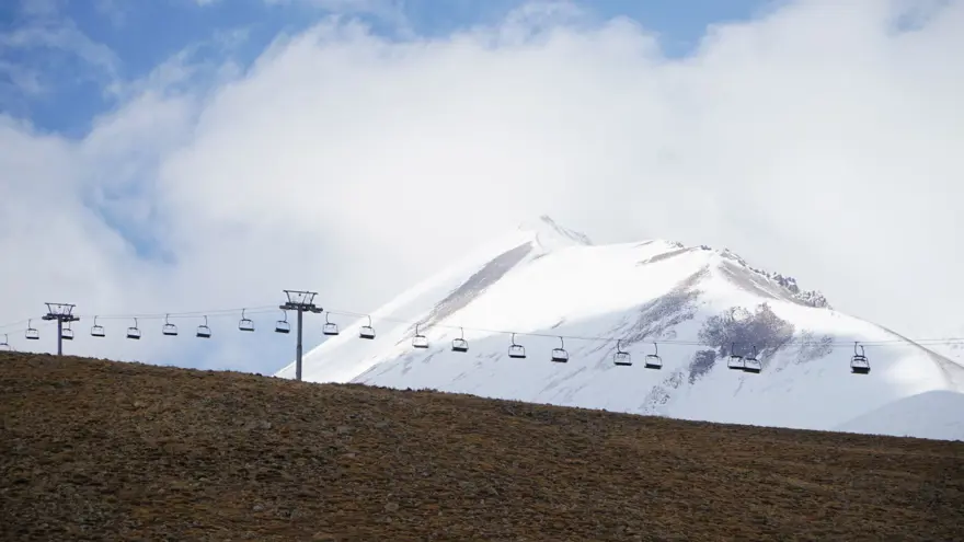 Erciyes'te kar kalınlığı 30 santimetreye ulaştı 2