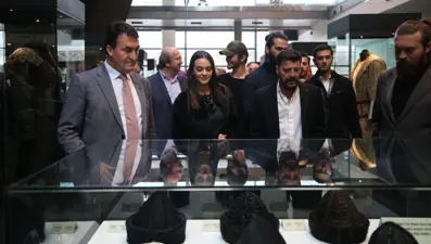 Diriliş Ertuğrul Kostümleri ve Aksesuarları sergisi açıldı