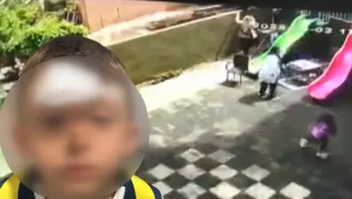 Kreşte korku dolu anlar: 5 yaşındaki çocuk inşaat alanına düştü