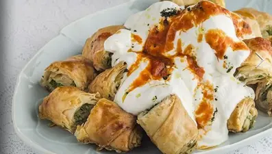Simfer'le Bayram Hazırlıkları: Sarımsaklı Yoğurtlu Ispanaklı Börek