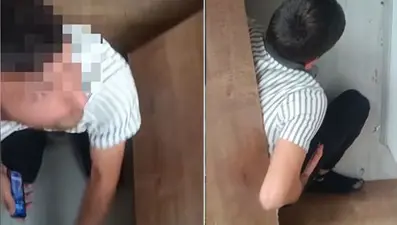 Firari hükümlü, dolaptaki gizli bölmede yakalandı