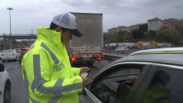FSM Köprüsü girişinde çakar denetimi