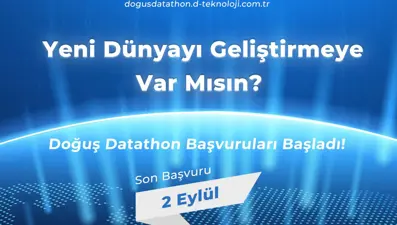 Doğuş Datathon, 9-13 Eylül tarihlerinde online düzenlenecek