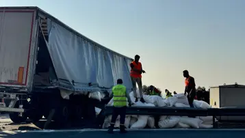Anadolu Otoyolu'nda kaza: Ankara yönü trafiğe kapandı