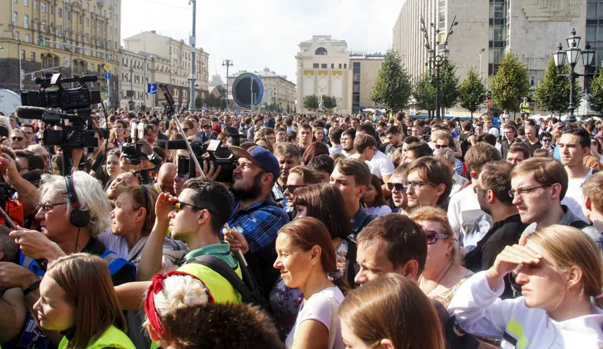Rusya'da seçim protestoları devam ediyor 12