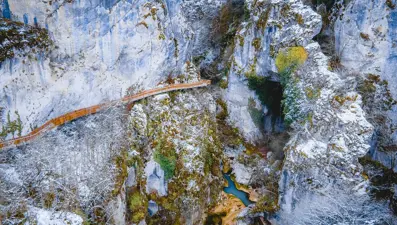 Kastamonu'nun kanyonları, pandemiye rağmen turist akınına uğruyor