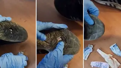 Taksim'de dilenci operasyonu | Ayakkabısının tabanından 902 lira çıktı