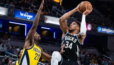 Antetokounmpo Pacers'ın hasretini son saniyede uzattı: 117-115