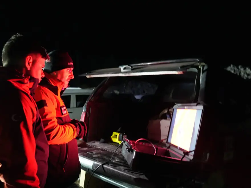 Jandarma, AFAD ve Türk Hava Kuvvetleri teyakkuza geçti: Radara girip kaybolan cisim aranıyor 1