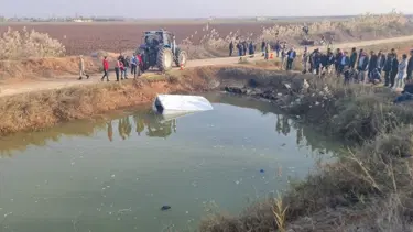 Şanlıurfa'da su kanalına düşen minibüste 9 kaçak göçmen öldü
