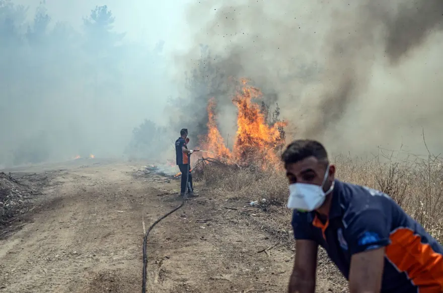 Çanakkale'de orman yangını kontrol altında 104