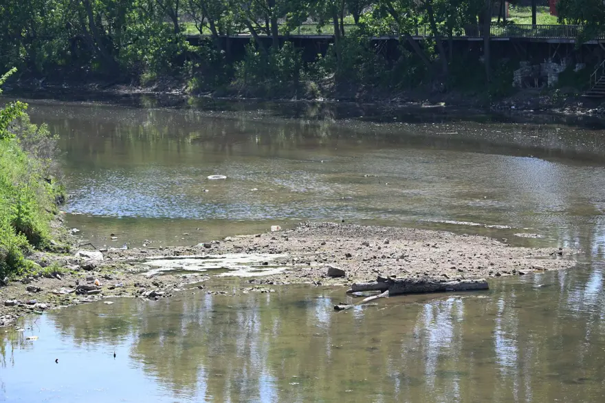 Tunca Nehri'nin dibi göründü 5 Tunca Nehri'nin dibi göründü 5