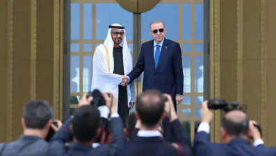 Cumhurbaşkanı Erdoğan, BAE lideri El Nahyan ile bir araya geldi: 7 anlaşma imzalandı