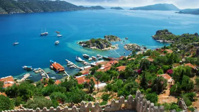 Kekova eski günlerine döndü, turist akınına uğradı