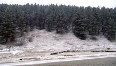 Kars’ın yüksek kesimlerinde kar yağışı etkili oldu