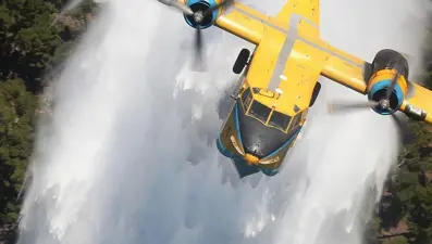 "Ateş kuşları" bu yıl 19 bin 170 saat uçuş yaptı