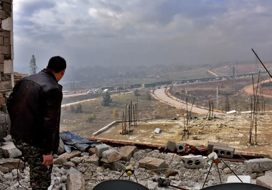 Halep'ten şimdiye kadar 12 bin sivil tahliye edildi 8