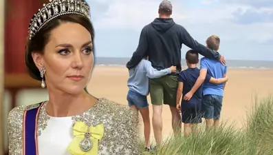 Kanser tedavisi gören Prenses Kate'den Babalar Günü paylaşımı