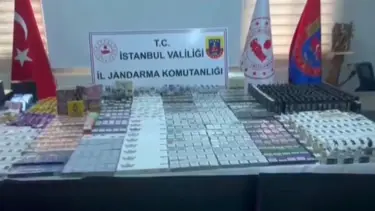 İstanbul'da kaçak sigara operasyonu