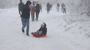 Kar görmek isteyenler rotasını Istranca Dağları'na çevirdi