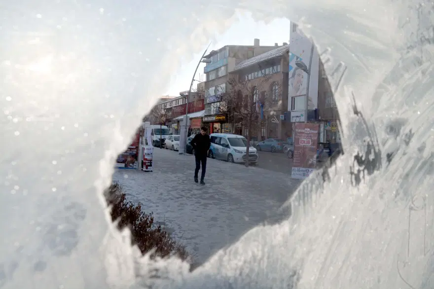 Doğu Anadolu buz kesti: Erzurum, Ağrı ve Kars eksi 20’leri gördü 11