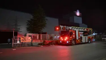 Ankara'da fabrika yangını