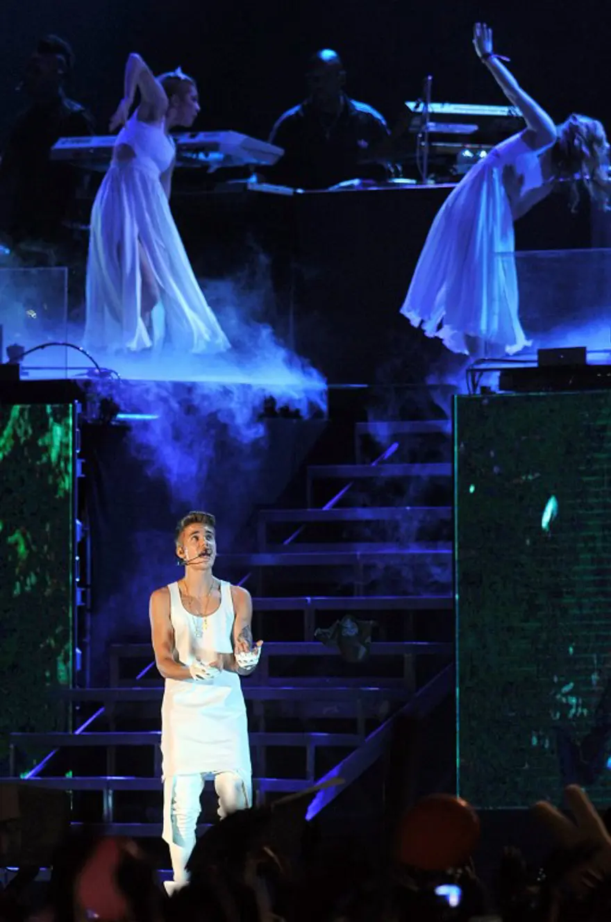 Santiago'da Bieber rüzgarı 1 Santiago'da Bieber rüzgarı 1