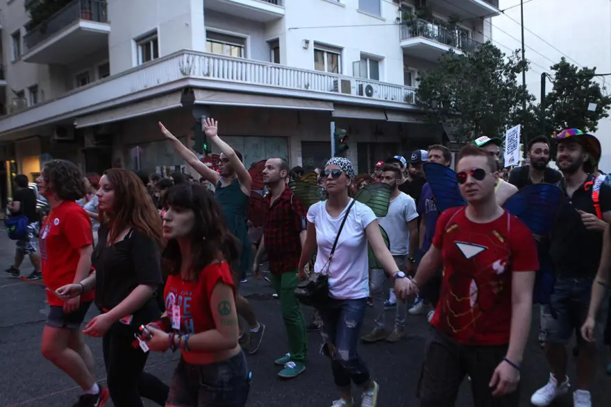 Atina'da "11. Eşcinsel Gurur Yürüyüşü" 1