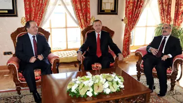 Erdoğan ile Barzani iki saat görüştü