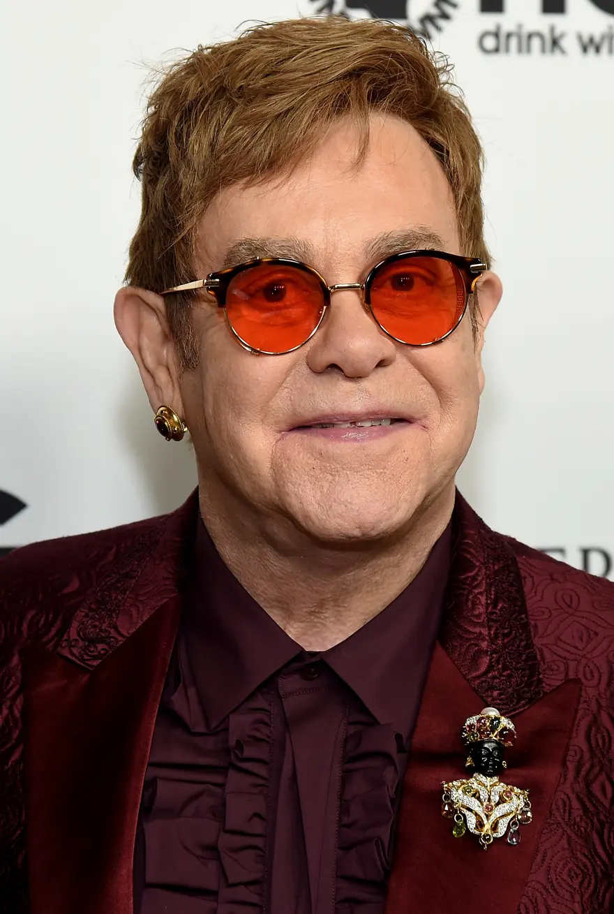 Elton John’un 70’inci doğum gününe ünlü akını 1