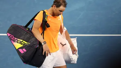 Avustralya Açık'ta sakatlanan Nadal, 8 hafta kortlardan uzak kalacak