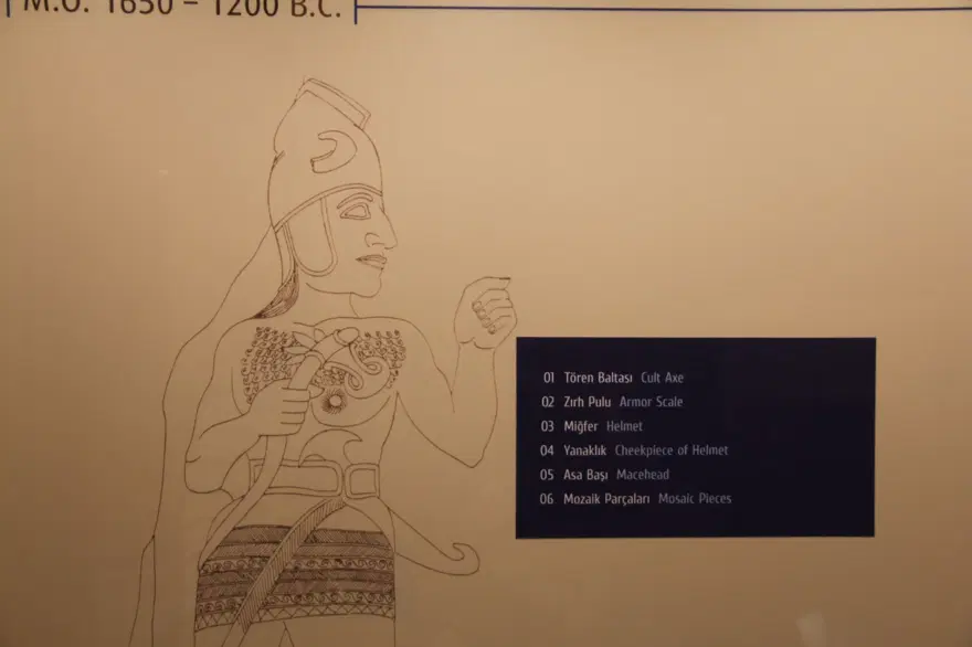 Dünyada eşi bulunmayan 3 bin 300 yıllık savaşçı miğferine paha biçilemiyor 3