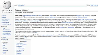 Kanser derneği Wikipedia'ya el attı