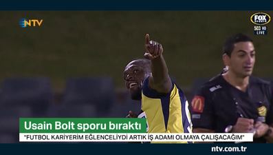 Usain Bolt: ''Futbol kariyerim eğlenceliydi, artık iş adamı olmaya çalışacağım''