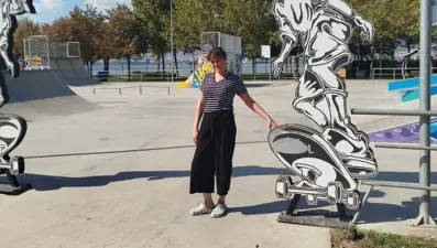 Kocaeli’de kaykay parkına Mattia Ahmet Minguzzi'nin ismi verildi