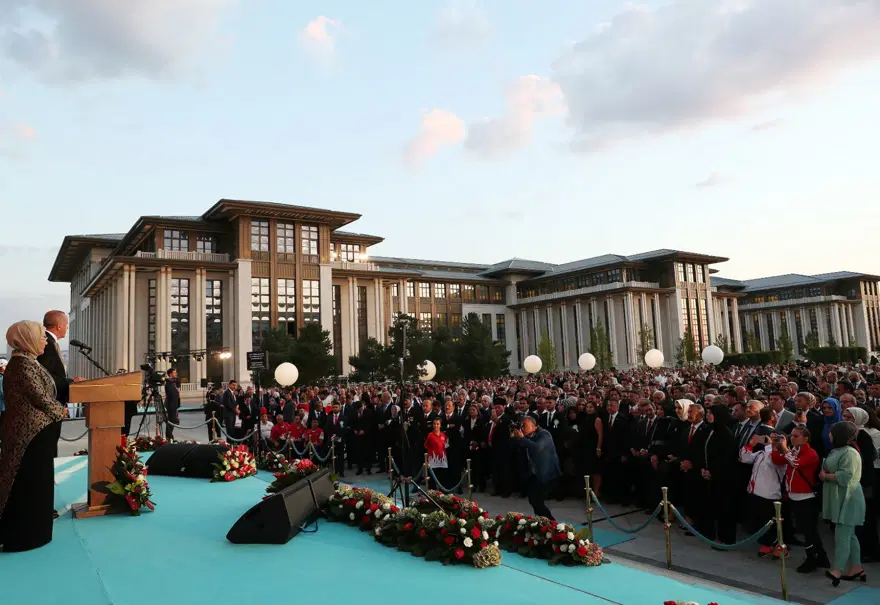 Beştepe'de 30 Ağustos Zafer Bayramı resepsiyonu 13