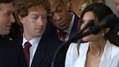 Trump'ın yemin törenine Zuckerberg damgası: Bezos'un nişanlısından gözlerini alamadı!