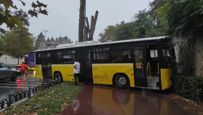İstanbul'da iki ilçede İETT otobüsü kazası