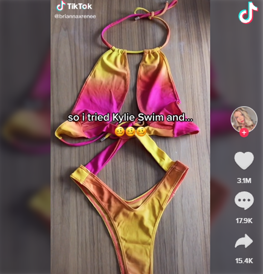 Kylie Jenner'ın ürettiği mayolara şikayet yağdı 4