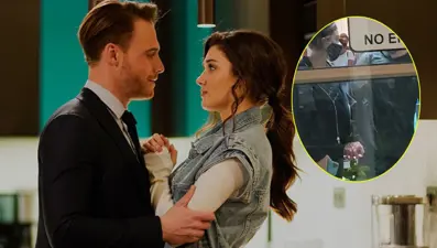 Hande Erçel ile Kerem Bürsin ilk kez el ele