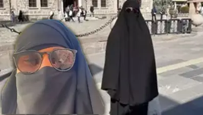 Ankara'da çarşaf giyip gezen erkek serbest bırakıldı