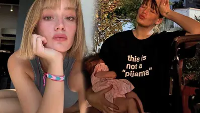 Gizem Karaca'dan kızı Leyla Yaz ile yeni poz: Benim dünyam